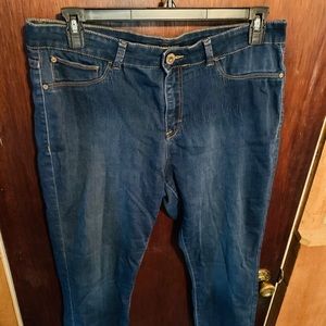 Dark Wash Jean Leggings